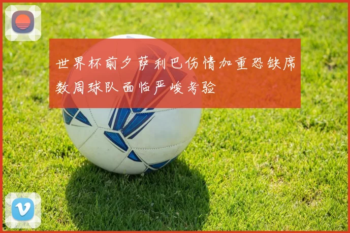 世界杯前夕萨利巴伤情加重恐缺席数周球队面临严峻考验